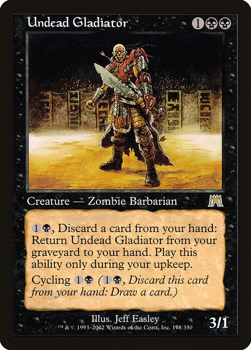 Undead Gladiator ONS-178 Rare Excellent Englisch