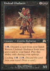 Undead Gladiator ONS-178 Rare Light Played Englisch Foil