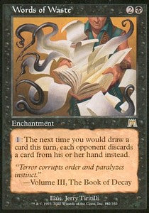 Words of Waste ONS-182 Rare Good Englisch