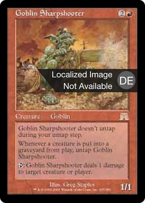 Goblin-Scharfschütze ONS-207 Rare Good Deutsch