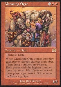 Drohender Oger ONS-219 Rare Excellent Englisch