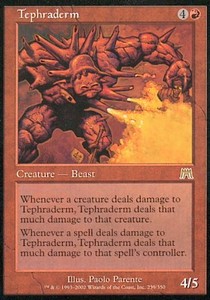 Tephraderm ONS-239 Rare Played Deutsch Foil