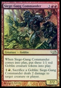Belagerungstrupp-Kommandant EVG-32 Rare Excellent Englisch Foil