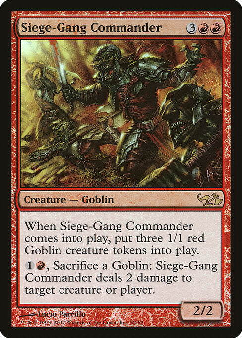 Belagerungstrupp-Kommandant EVG-32 Rare Excellent Englisch Foil