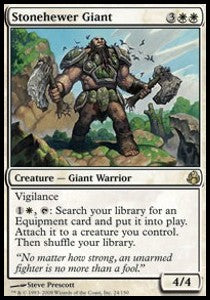 Steinhauender Riese MOR-24 Rare Light Played Deutsch