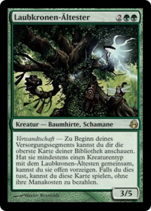 Laubkronen-Ältester MOR-128 Rare Good Deutsch