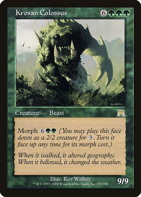 Krosan Colossus ONS-270 Rare Played Englisch