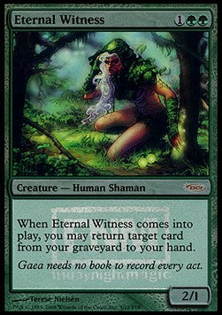 Eternal Witness FNM- Rare Played Englisch Foil