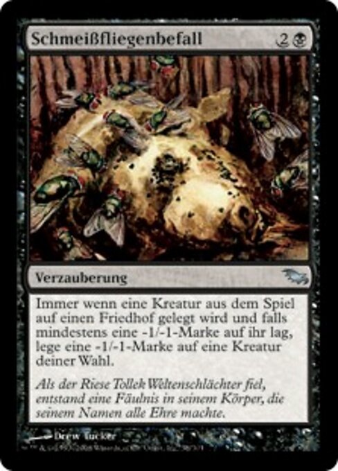 Schmeißfliegenbefall SHM-58 Uncommon Light Played Deutsch