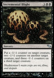 Incremental Blight SHM-70 Uncommon Light Played Englisch