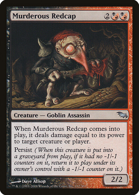 Murderous Redcap SHM-192 Uncommon Good Englisch