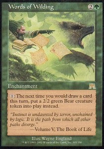 Words of Wilding ONS-305 Rare Good Englisch Foil