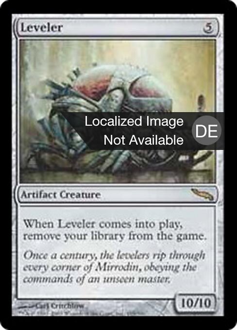 Gleichmacher MRD-195 Rare Light Played Deutsch Foil