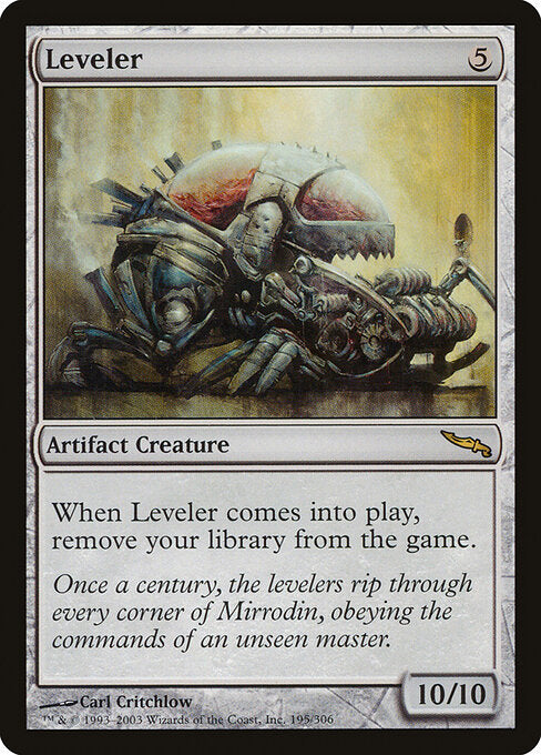 Leveler MRD-195 Rare Light Played Englisch