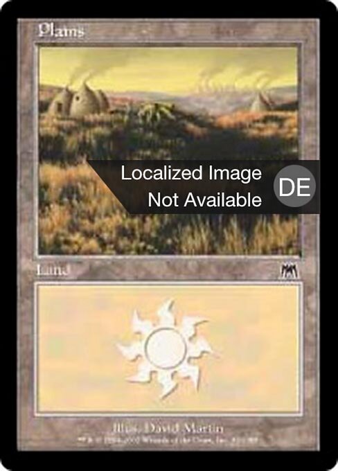 Ebene (V.3) ONS-333 Land Good Deutsch Foil
