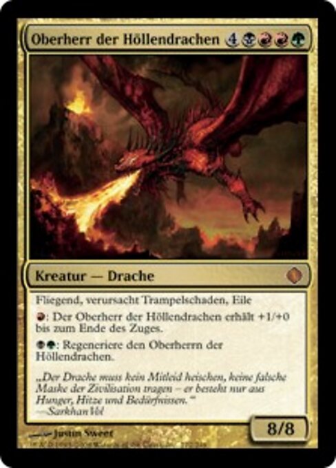 Oberherr der Höllendrachen ALA-172 Mythic Good Deutsch