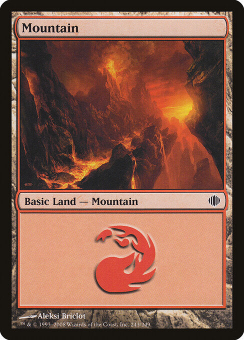 Gebirge (V.2) ALA-243 Land Excellent Englisch Foil
