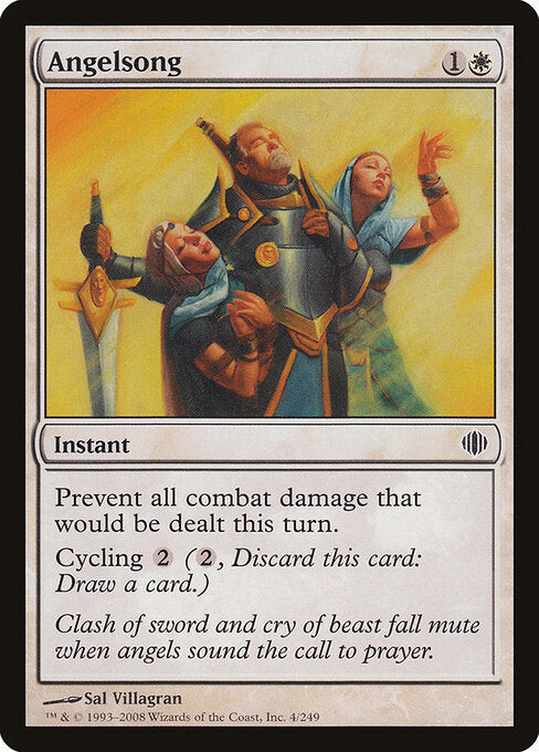 Angelsong ALA-4 Common Light Played Englisch Foil