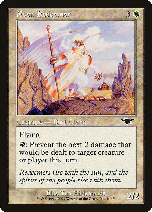 Aven Redeemer LGN-3 Common Light Played Englisch Foil