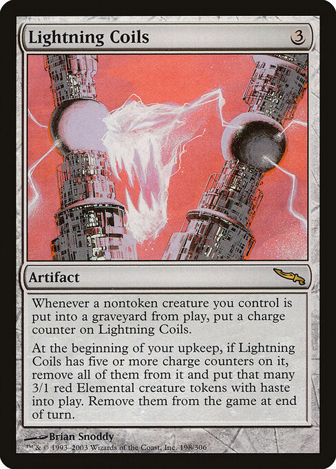 Blitzspule MRD-198 Rare Played Englisch Foil