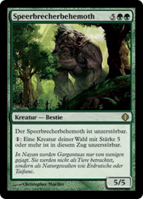 Speerbrecherbehemoth ALA-150 Rare Good Deutsch