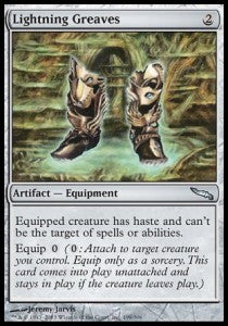 Beinschienen des Blitzes MRD-199 Uncommon Light Played Deutsch Foil