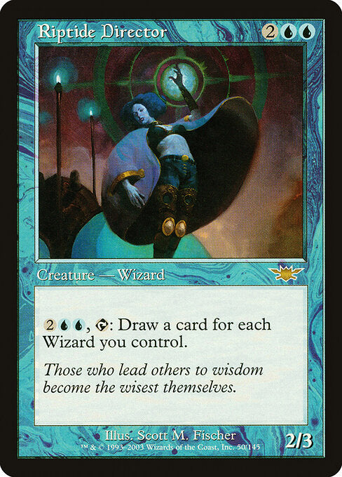 Riptide Director LGN-50 Rare Light Played Englisch