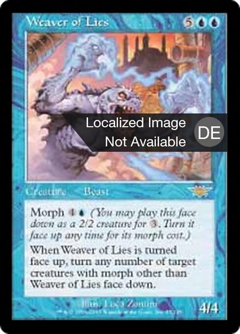 Lügenweber LGN-57 Rare Light Played Deutsch Foil