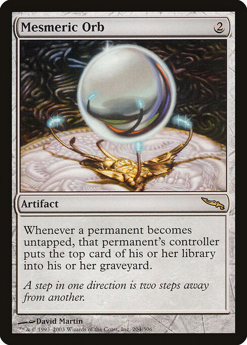 Mesmeric Orb MRD-204 Rare Excellent Englisch