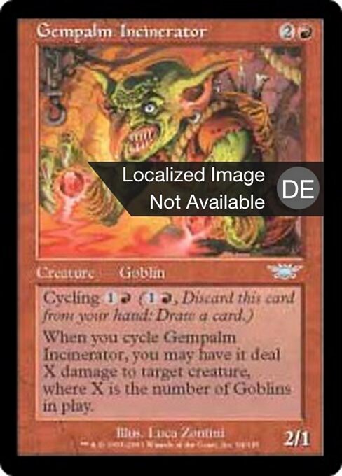 Gemmenhand-Einäscherer LGN-94 Uncommon Played Deutsch