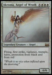 Akroma, Engel des Zorns DDC-1 Mythic Excellent Englisch Foil