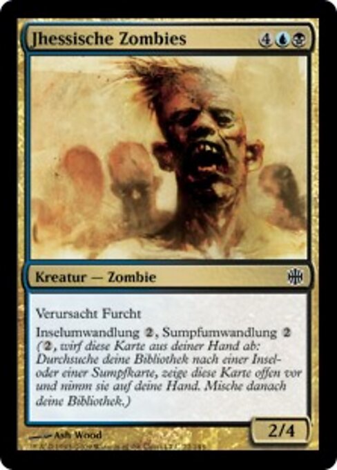 Jhessische Zombies ARB-22 Common Played Deutsch Foil