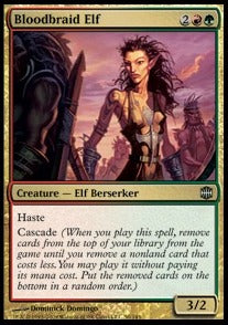 Blutzopf-Elf ARB-50 Uncommon Light Played Englisch