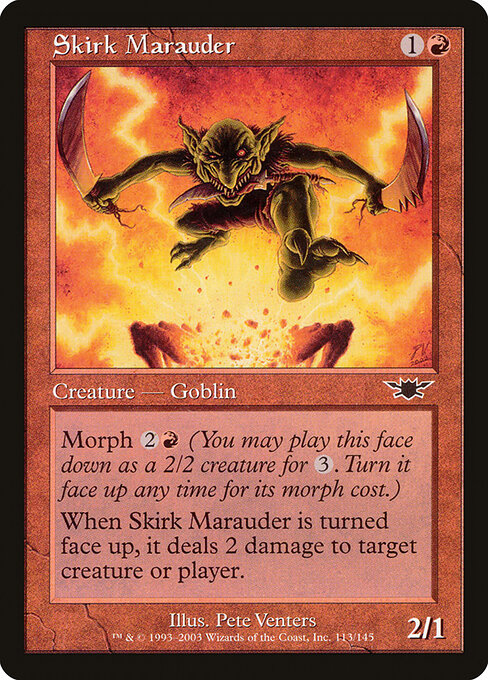 Skirk Marauder LGN-113 Common Light Played Englisch Foil