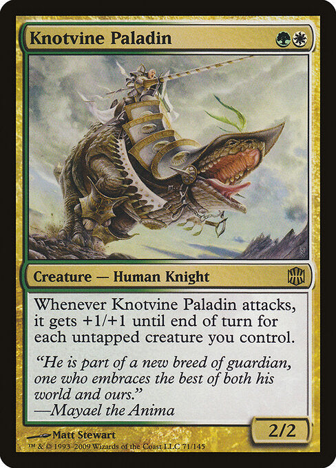 Knotvine Paladin ARB-71 Rare Excellent Englisch Foil