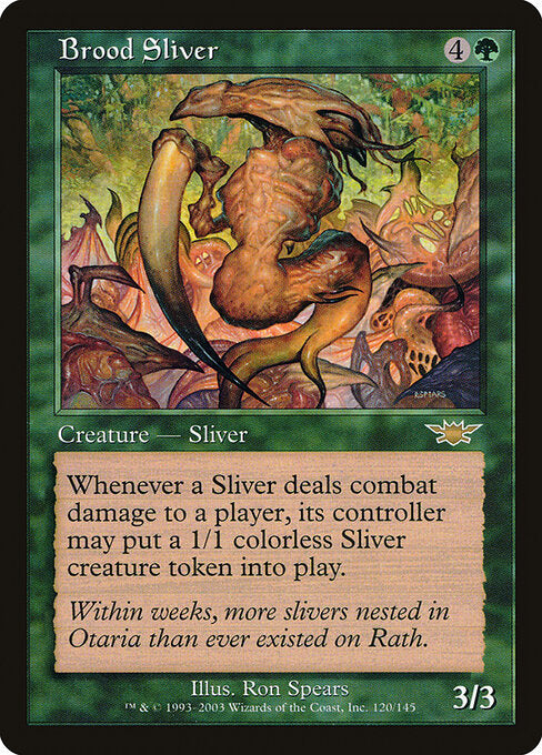 Brood Sliver LGN-120 Rare Good Englisch