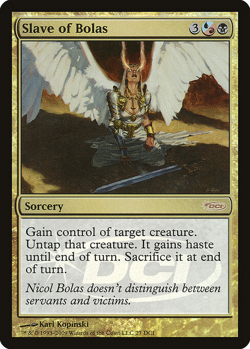 Bolas' Sklave GW-27 Rare Good Deutsch Foil