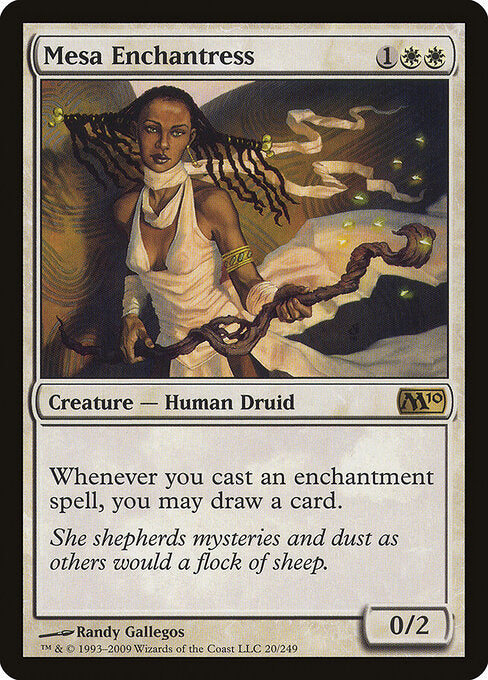 Mesa Enchantress M10-20 Rare Excellent Englisch Foil