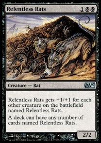 Relentless Rats M10-108 Uncommon Excellent Englisch
