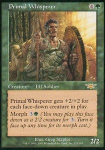 Primal Whisperer LGN-135 Rare Good Englisch