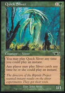 Quick Sliver LGN-136 Common Light Played Englisch
