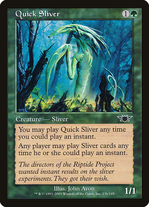 Quick Sliver LGN-136 Common Light Played Englisch
