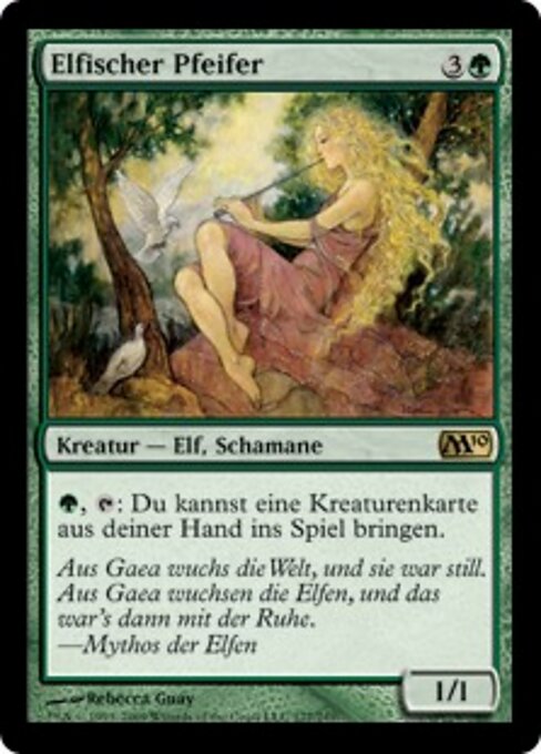Elfischer Pfeifer M10-177 Rare Good Deutsch