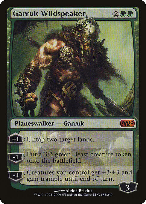 Garruk Wildsprecher M10-183 Mythic Played Englisch