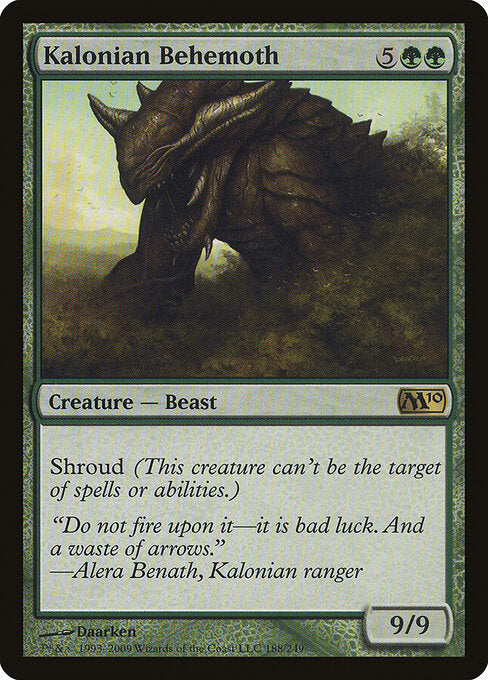 Kalonian Behemoth M10-188 Rare Excellent Englisch Foil