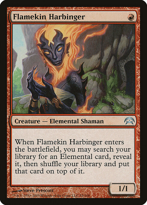 Flamekin Harbinger HOP- Uncommon Played Englisch