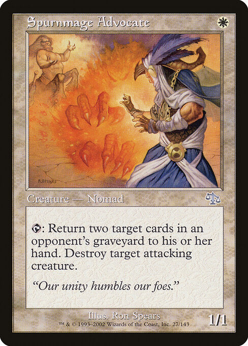 Spurnmage Advocate JUD-27 Uncommon Excellent Englisch