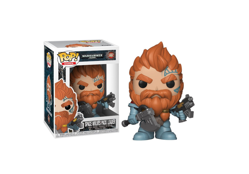 Funko POP! Warhammer 40k – Space Wolves Pack Leader #502
