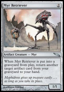 Myr Retriever MRD-215 Uncommon Played Englisch