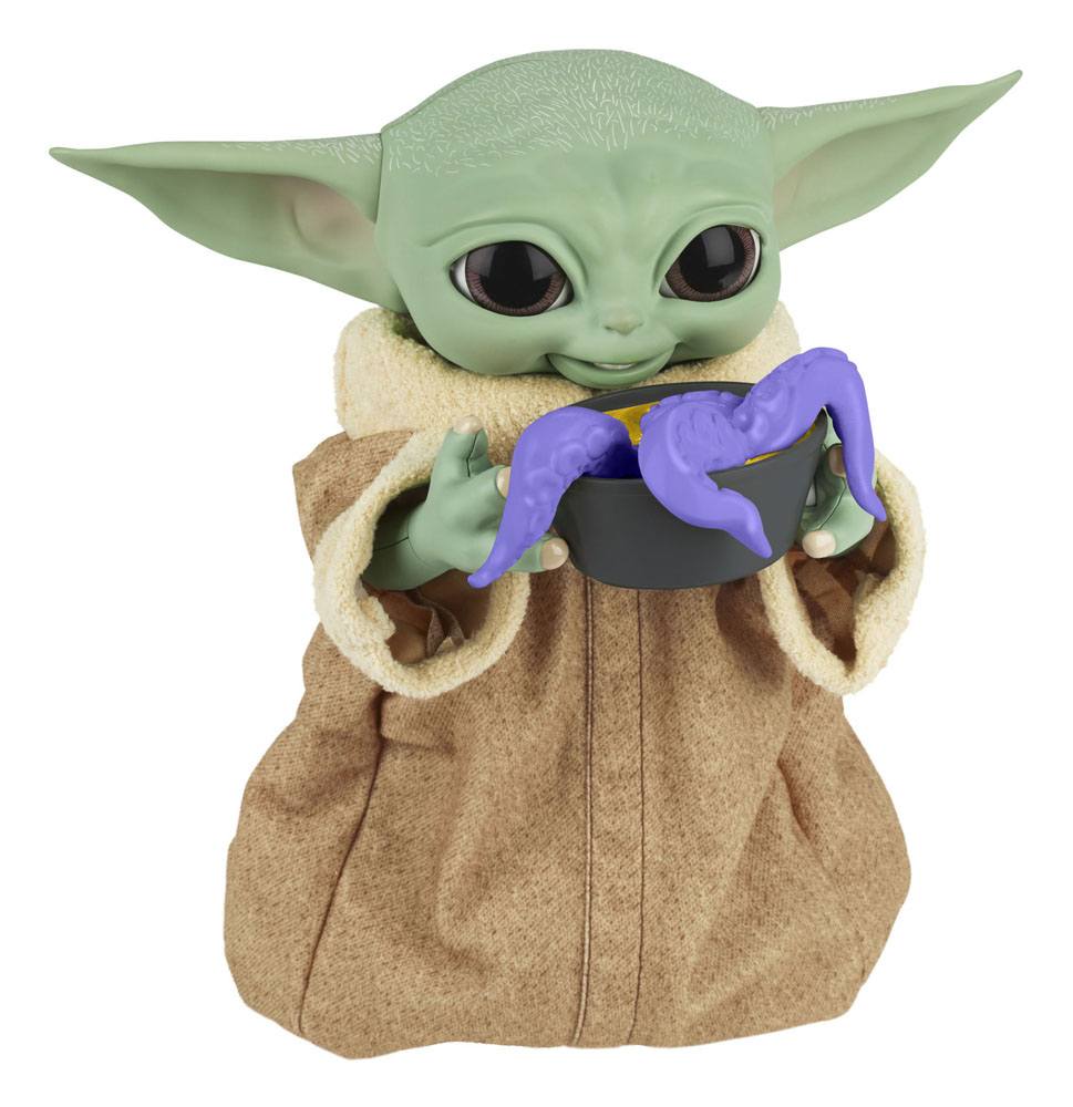 Star Wars The Mandalorian Interaktive Figur Galactic Snackin´ Grogu 23 cm